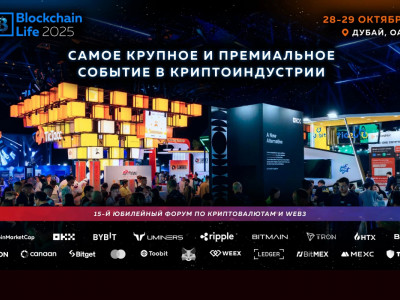 Форум Blockchain Life в Дубае 28–29 октября. Что ожидать от криптособытия года?